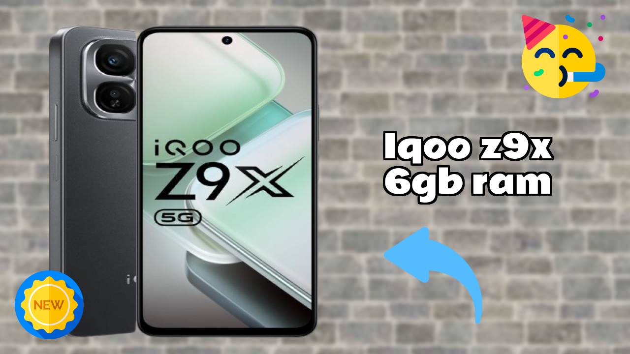 IQOO Z9x 6GB RAM 2026 Camera, Battery & Display Breakdown
