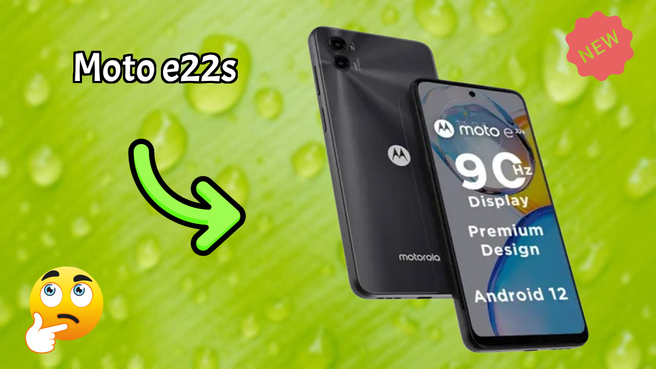 Moto E22s Display Analysis: 6.5 Inches (16.51 Cm) Screen