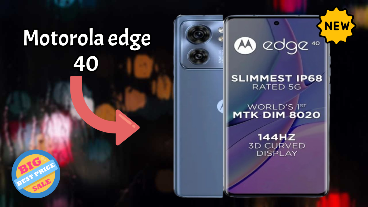 Motorola Edge 40 Display Analysis: 6.55 Inches (16.64 Cm) Quality