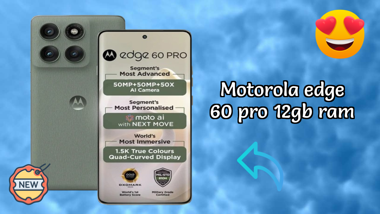 Motorola Edge 60 Pro 12GB RAM - Best Phone Under ₹30,015 in India Right Now