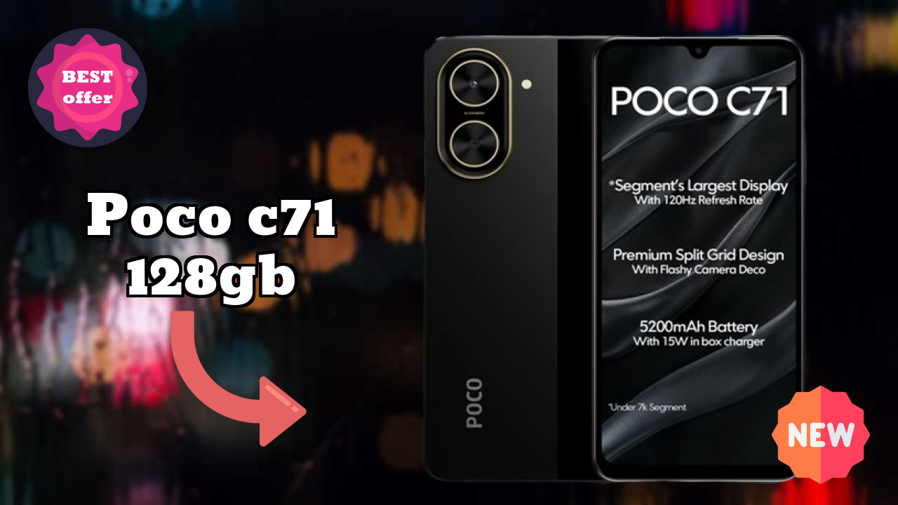 POCO C71 128GB 2026 Buyer Guide – Best Value Mobile?
