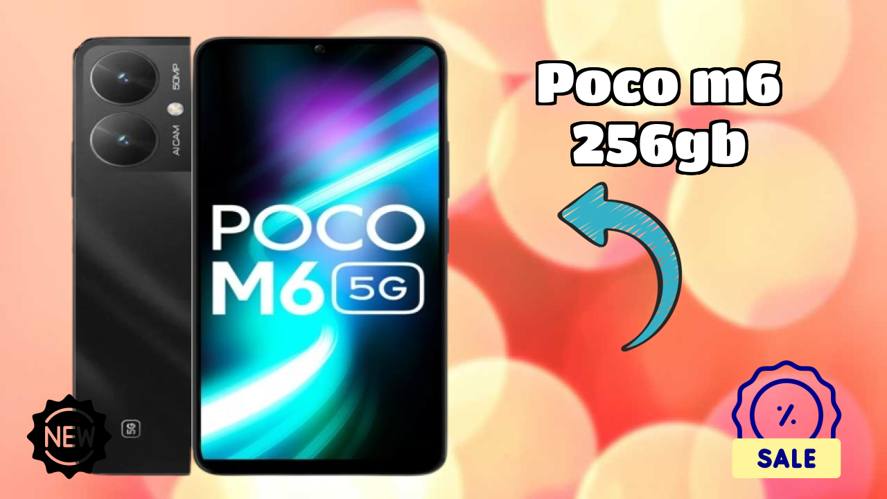 POCO M6 256GB Display Size: 6.74 Inches (17.12 Cm) Screen Review