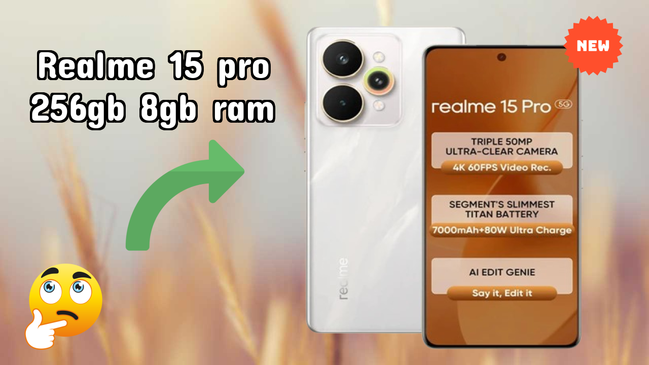 Realme 15 Pro 256GB 8GB RAM Display Analysis: 6.8 Inches (17.27 Cm) Screen