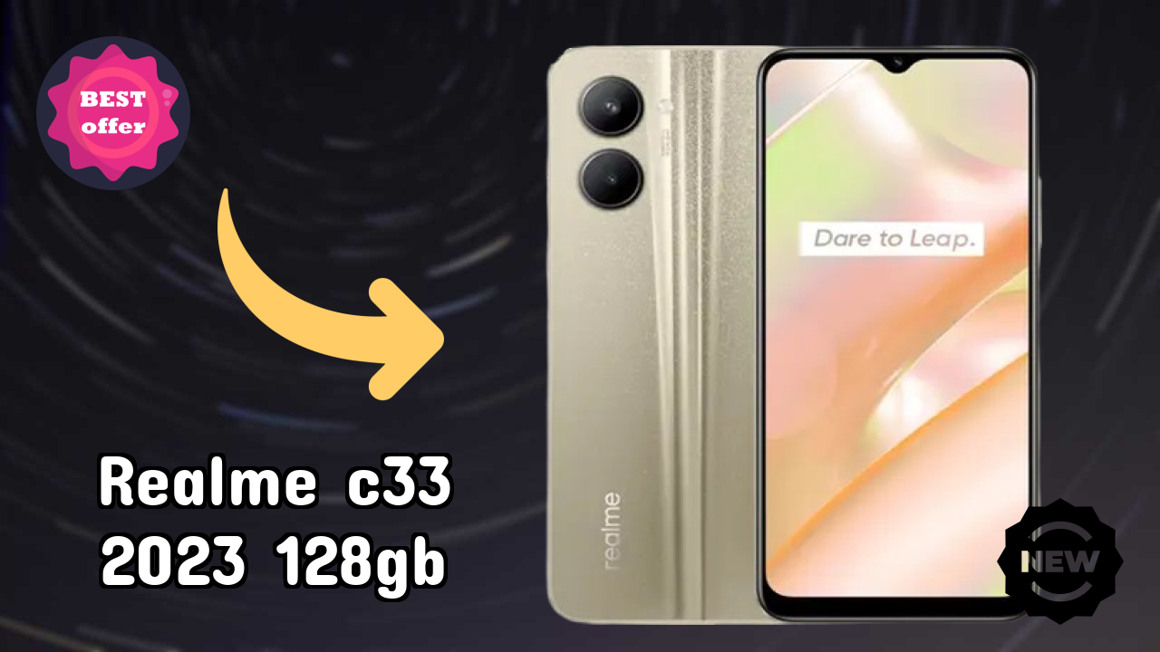 Realme C33 2023 128GB Camera Quality: 50 MP + 0.3 MP Rear Camera Low Light