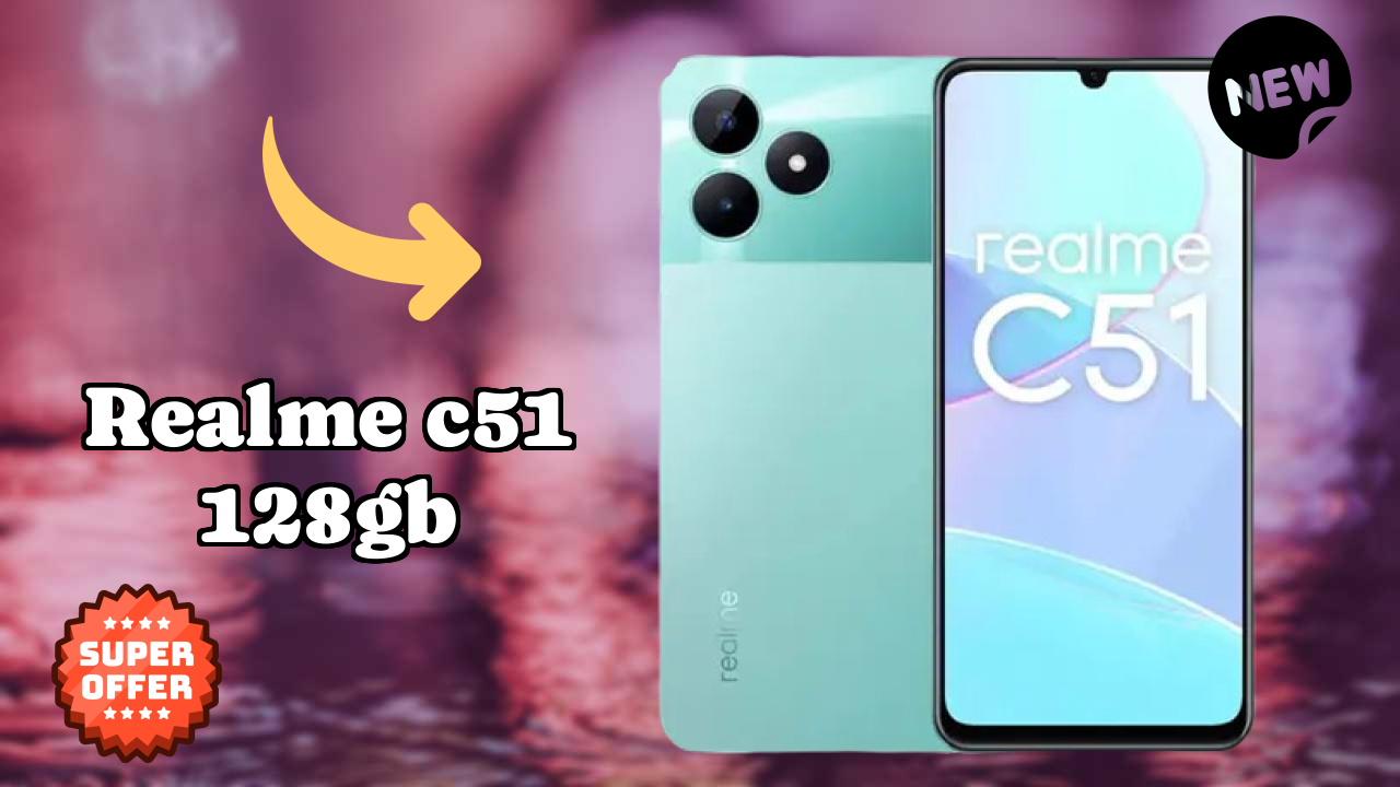 Realme C51 128GB Battery Life: 5000 MAh How Long Lasts
