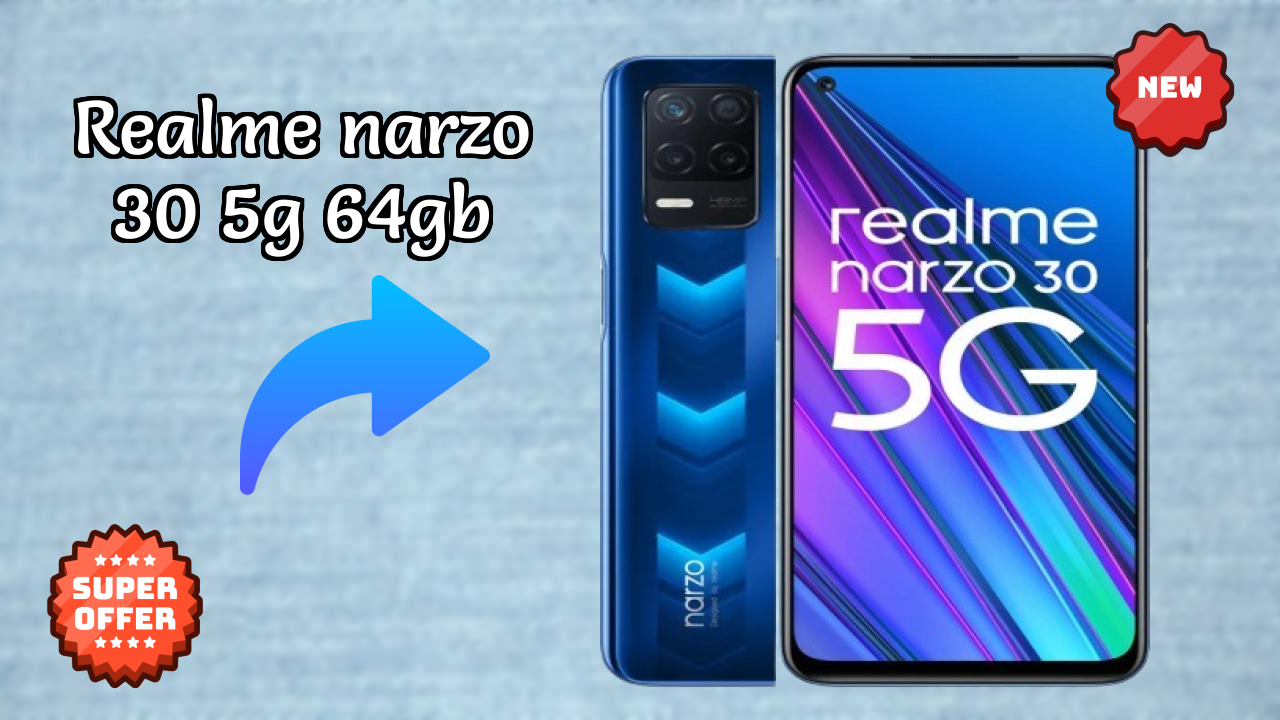 Realme Realme Narzo 30 5G 64GB - Best Camera Phone Under ₹9,999