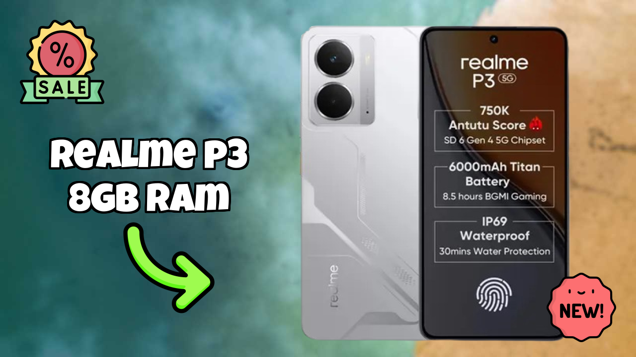 Realme P3 8GB RAM Display Quality: AMOLED Explained