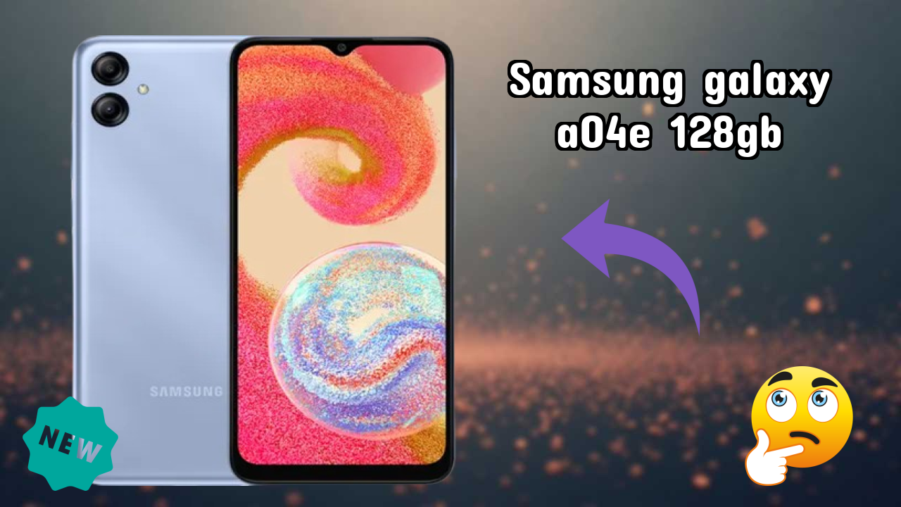 Samsung Galaxy A04e 128GB Display Quality: 6.5 Inches (16.51 Cm) Screen Review