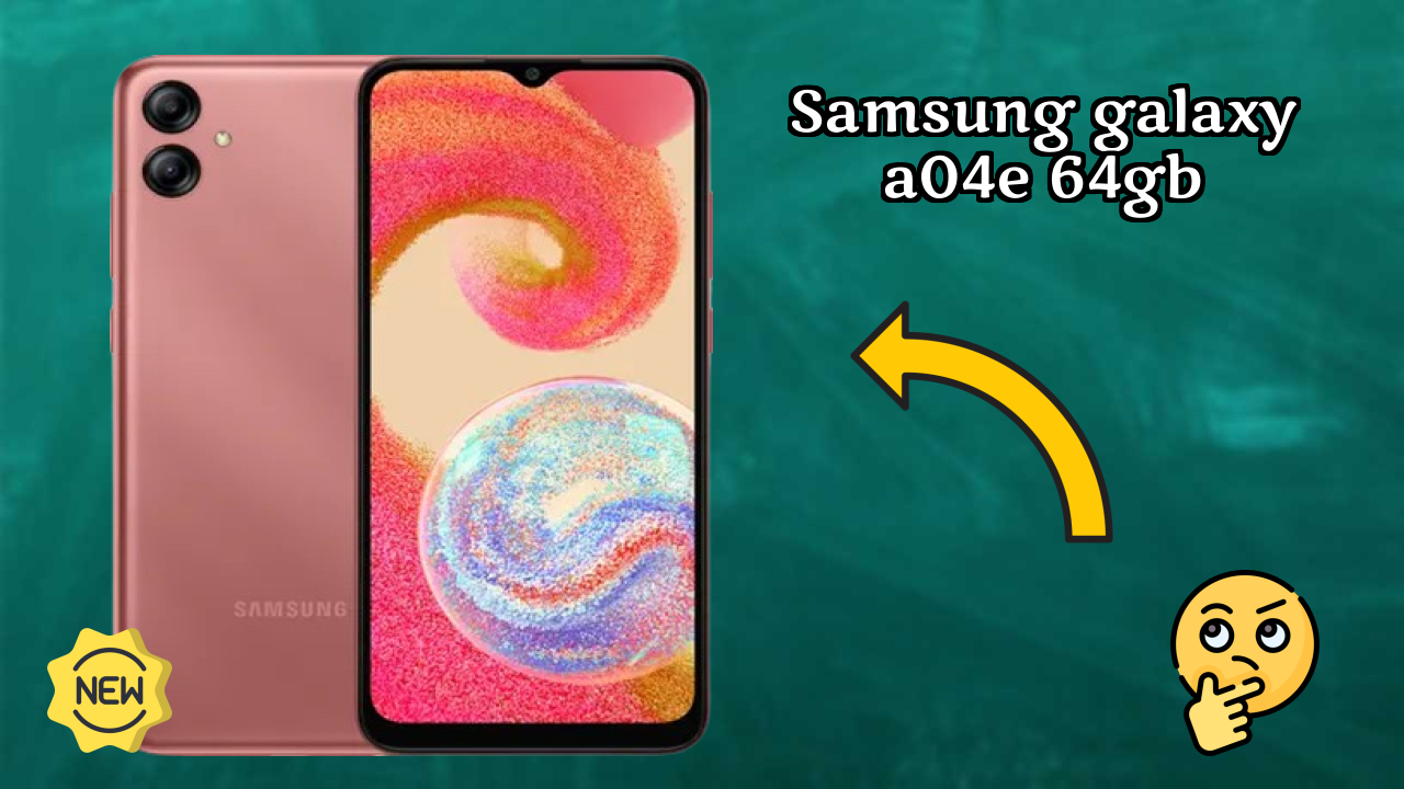 Samsung Galaxy A04e 64GB Battery Life: 5000 MAh Charging Time