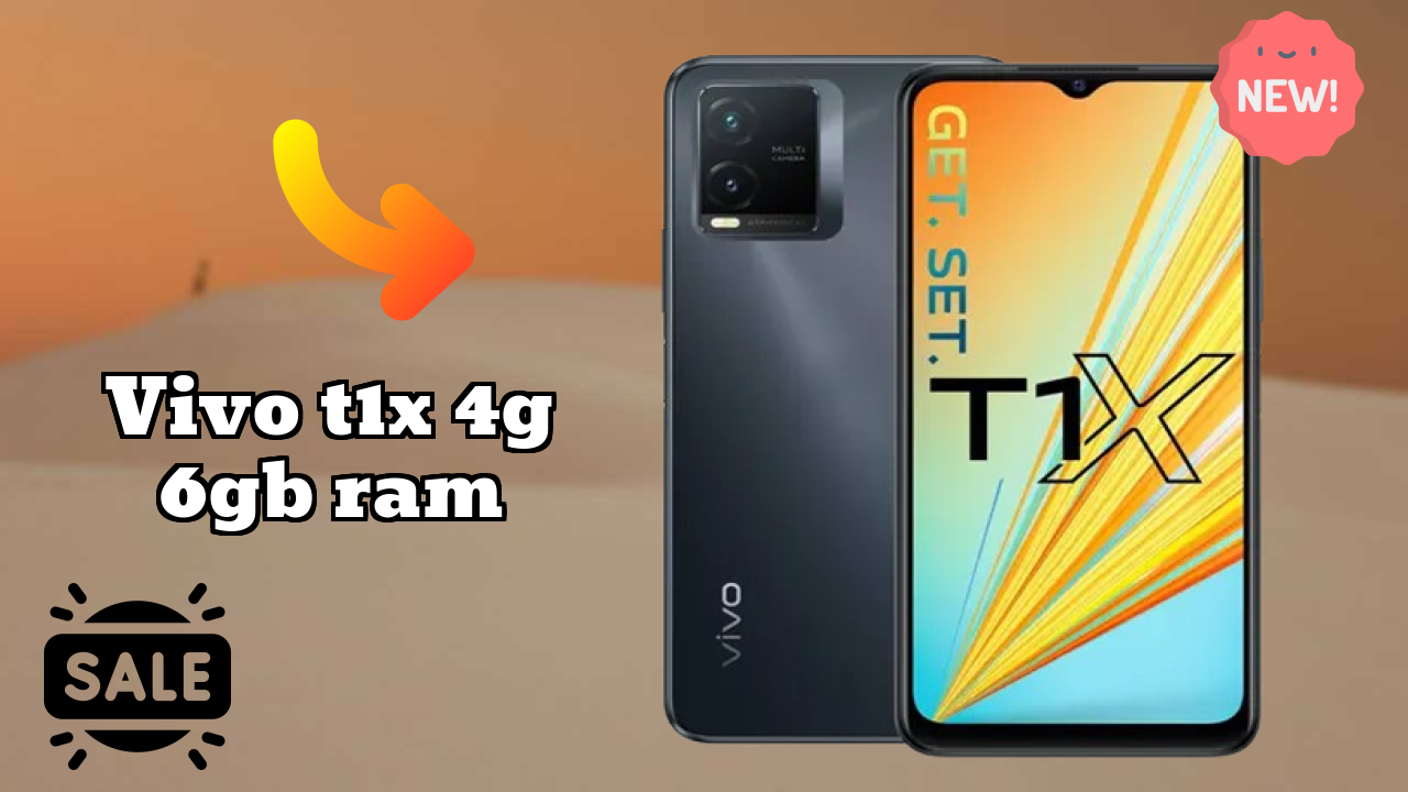 Vivo Fans Alert: Vivo T1x 4G 6GB RAM Massive Price Drop to ₹14,999
